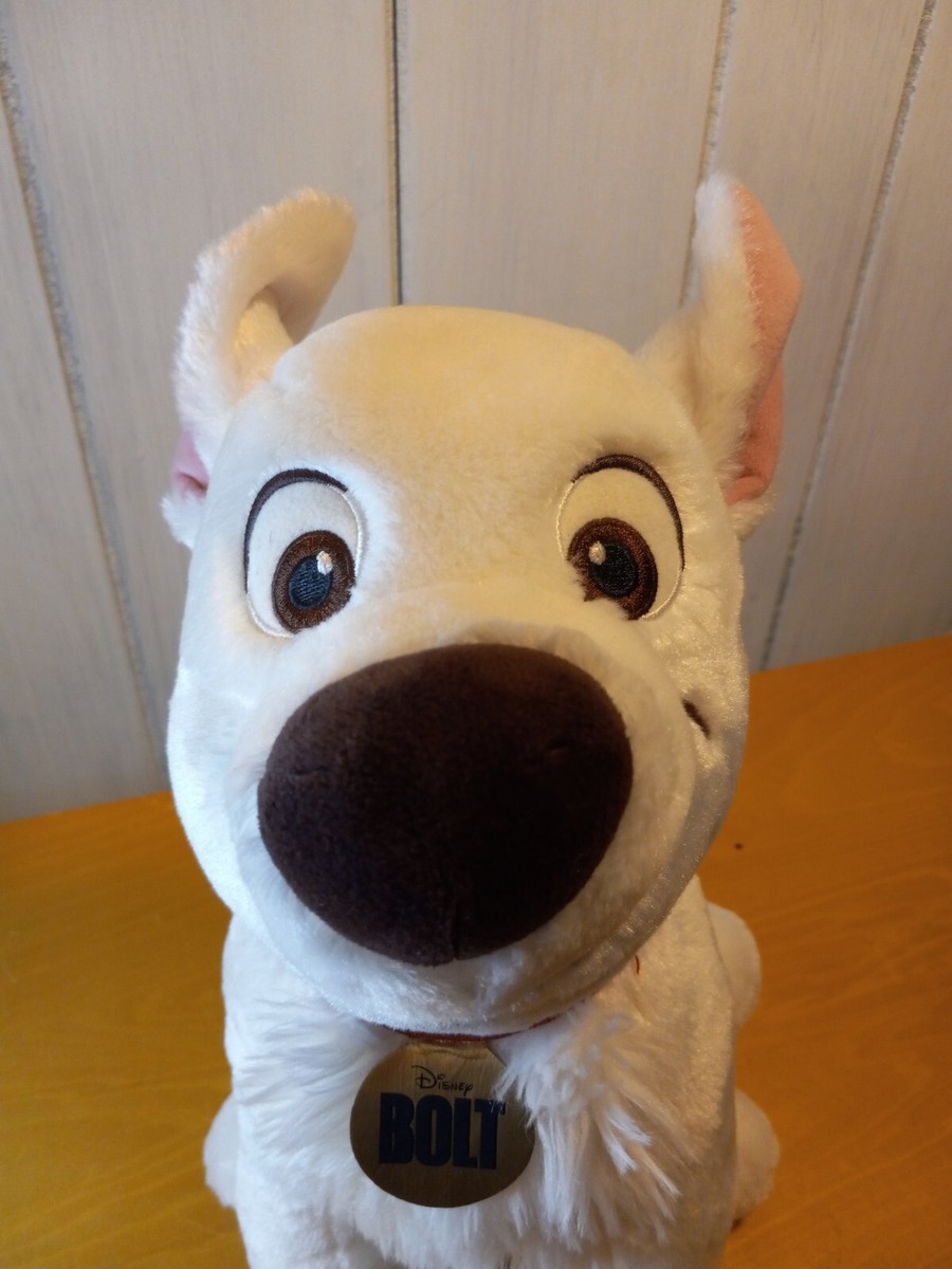 Disney Store Original Authentic Bolt the Dog 12” Plush Animal | eBay