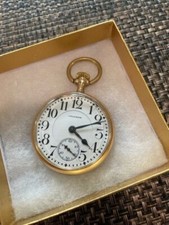 Waltham Railroad pocket watch, Circa 1918