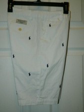 "POLO RALPH LAUREN" Girls Sz 14 Pony Embroidered 10" Shorts in EXCELLENT CON