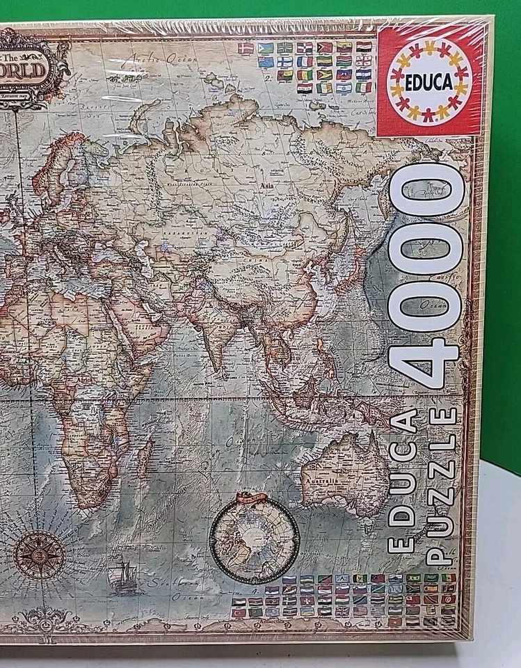Карта мира Educa Пазл из Испании 4000 деталей - Sealed  - Изображение 2 из 4