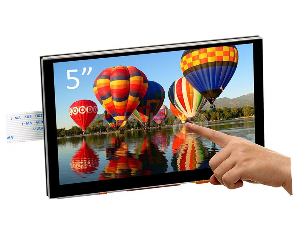 gpio 5-inch 800x480 tft lcd manufacturer