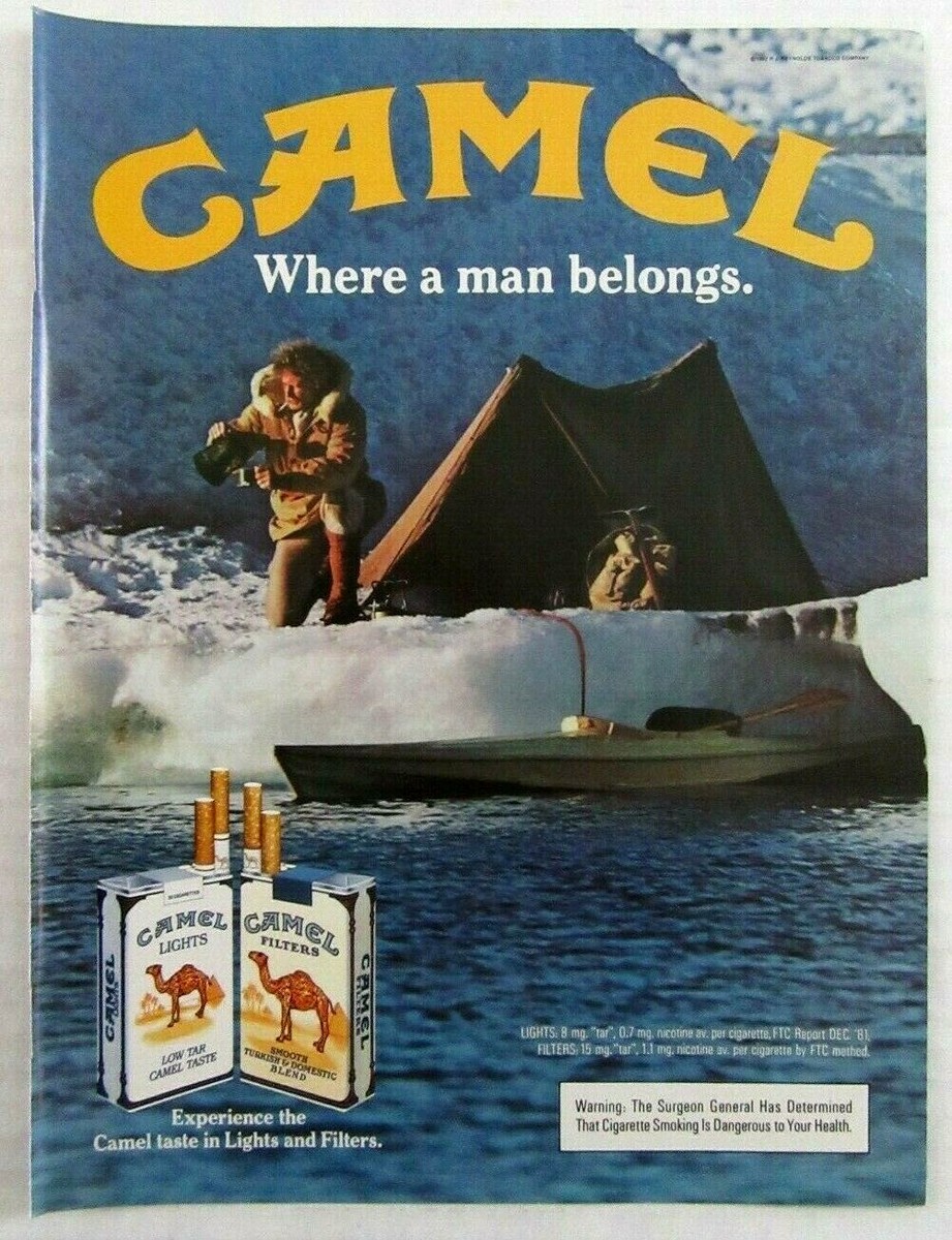 1983 CAMEL CIGARETTES Magazine Ad