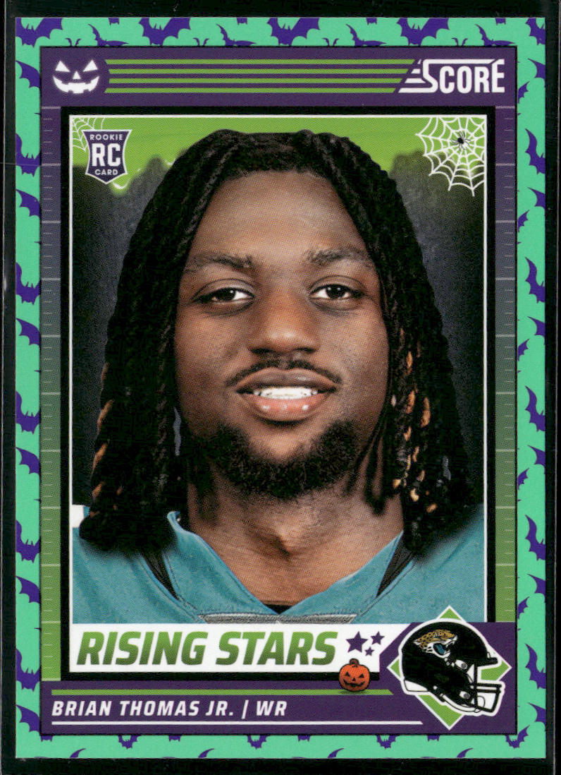 2024 Score-A-Treat #7 Brian Thomas Jr. A-Treat - Rising Stars Green Bats