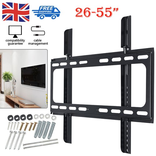 Delgado Soporte TV Soporte de pared TV 30 32 37 42 44 47 55 Pulgadas Lcd Plasma | eBay