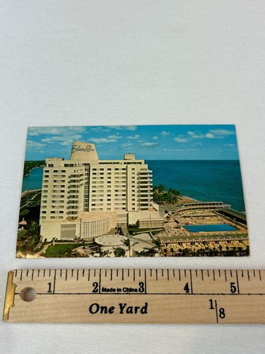 Vintage 1958 Eden Roc Hotel Postcard With Handwritten Message & Postmark - Picture 7 of 8