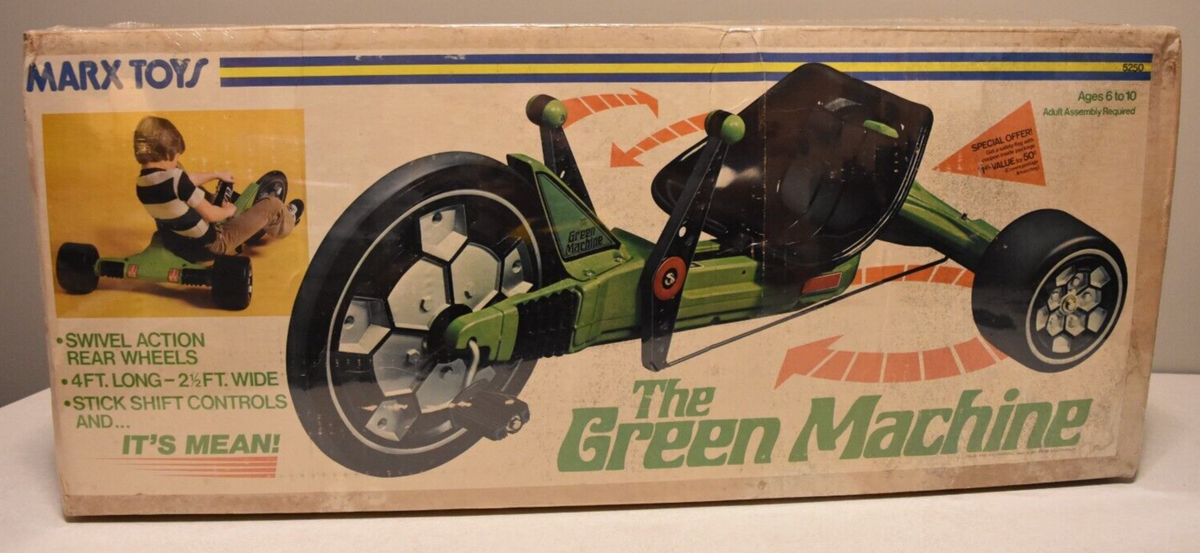 The Original 1970s Marx Toys The Green Machine BOX ONLY | eBay