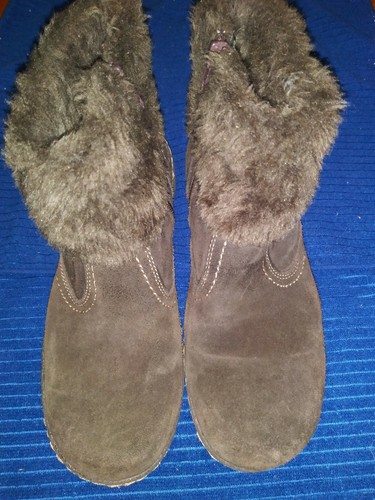 Adalyn Brown Suede Warm Winter Boot | eBay