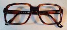 Vintage ELITE OPTICAL Ira Amber 52/20 Eyeglass Frame New Old Stock E4