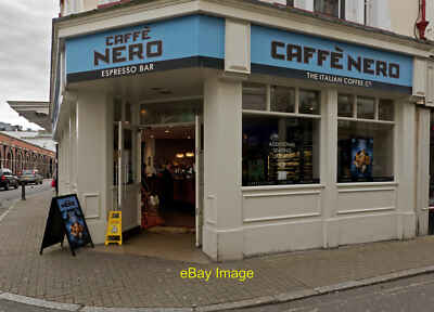 Photo 12x8 Cafe Nero on the corner of Butchers Row and the High Street Bar c2020