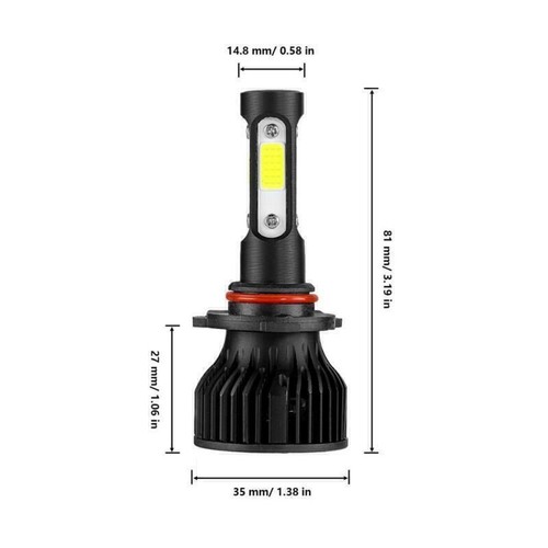 For Chevy Silverado / GMC Sierra 1500 6X LED Headlight High Low+Fog Light Bulbs - Picture 12 of 12