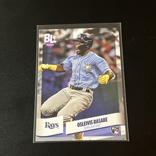 2024 Osleivis Basabe Topps Big League Rookie Card RC Tampa Bay Rays #148