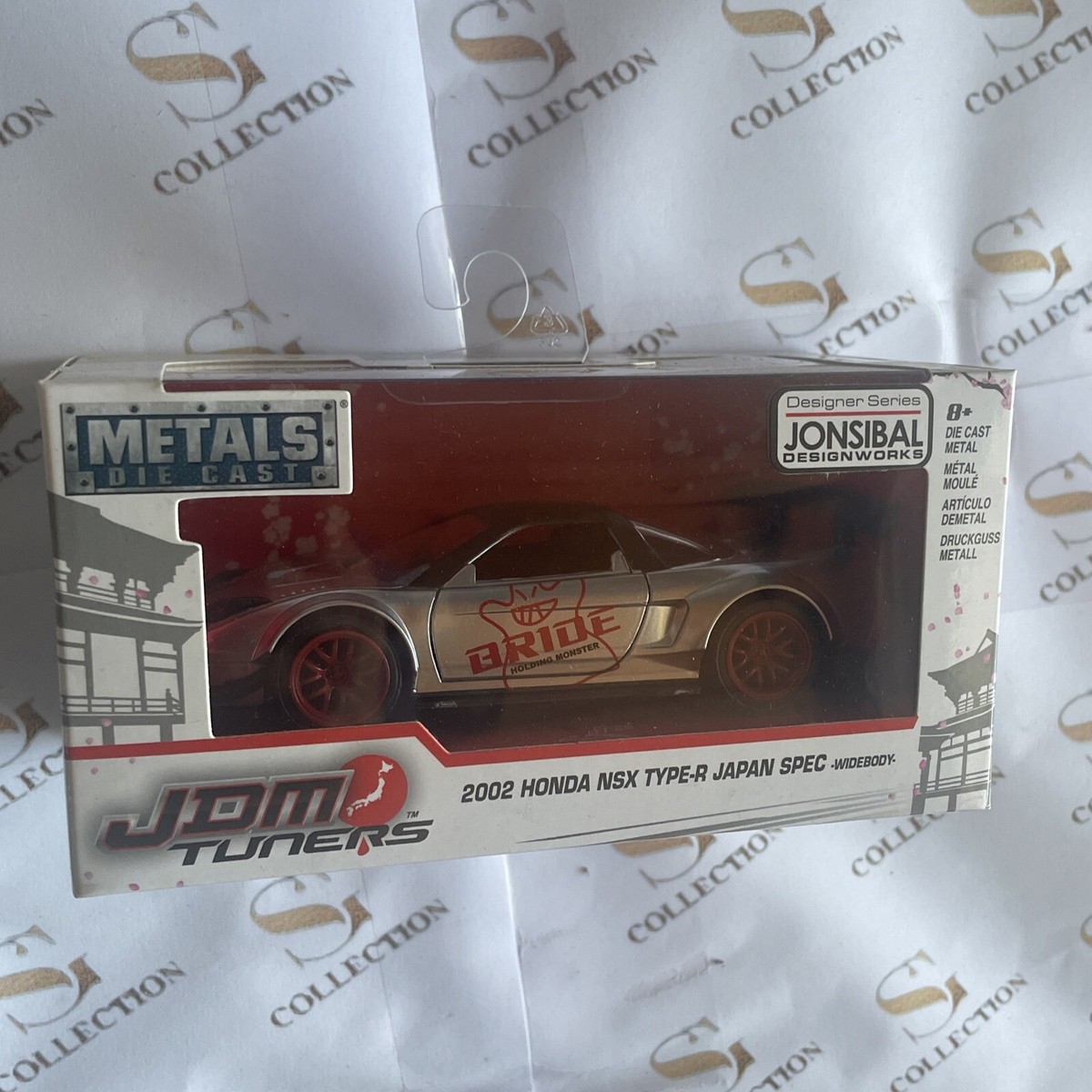 Jada Toys JDM Tuners 2002 Honda NSX Type-R Japan Spec Wide