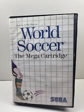 World Soccer Sega Master System Sans Notice Pal