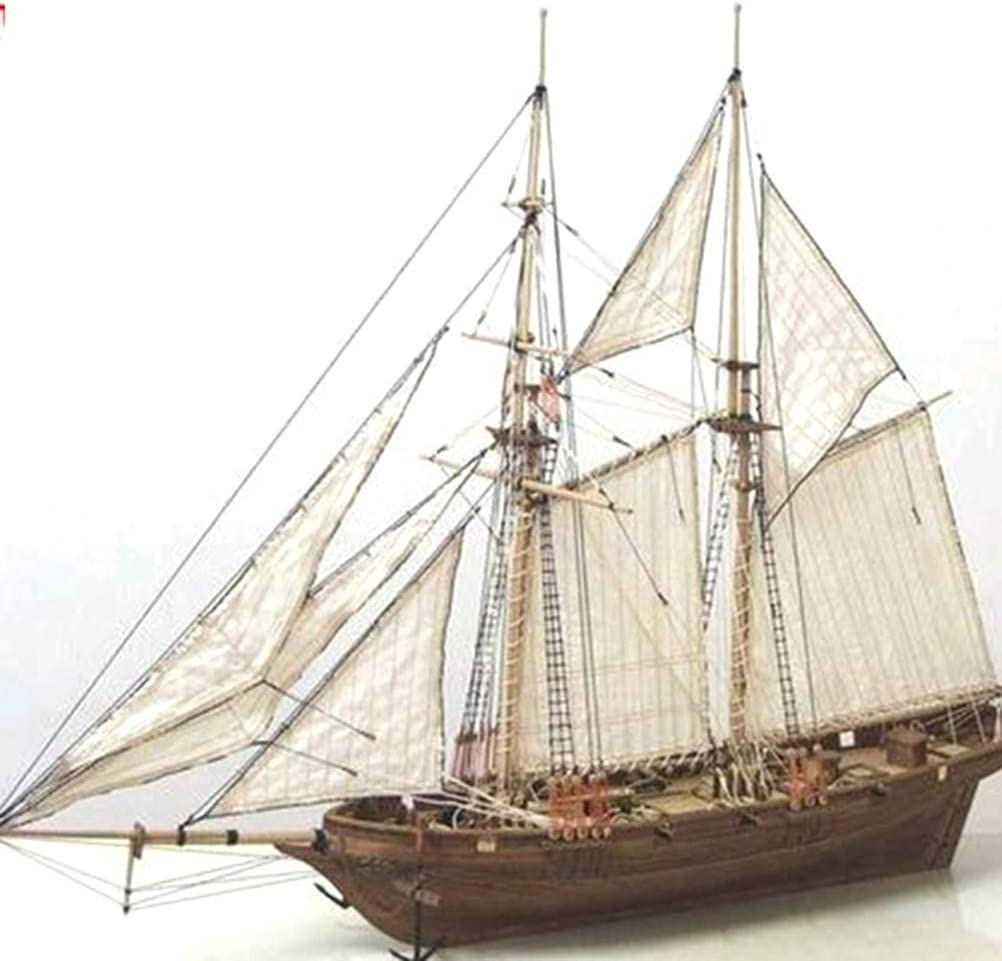 Holzschiff Modelle DIY Schiffsmodell Kit Schiffbausatz Segelschiff Modellbausatz