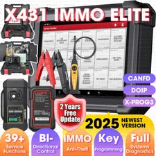 2025 LAUNCH X431 IMMO Elite Key Programming Tool Full System Diagnostic Scanner