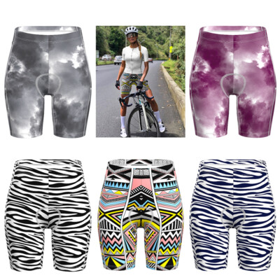 Radlerhose Damen Gepolstert Radlershorts 4d Schnelltrockende Kurze Mit Polster