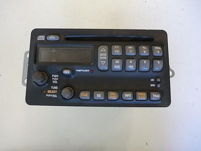 09394342 | GM OEM CD AM FM RADIO STEREO CONTROL MODULE UNIT