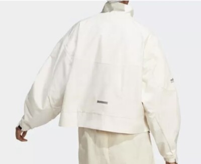 アウターその他 adidas Adventure Crop Jacket Cream IC5446 Adidas Adventure Crop Jacket Women Sz M Wonder White Sand