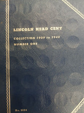 Lincoln Head Cent Collection 1909 to 1940 Number One  TP-8161