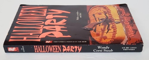Halloween Party by Wendy Corsi Staub Horror Paperback (1994) 1st Printing RARE - Picture 4 of 7