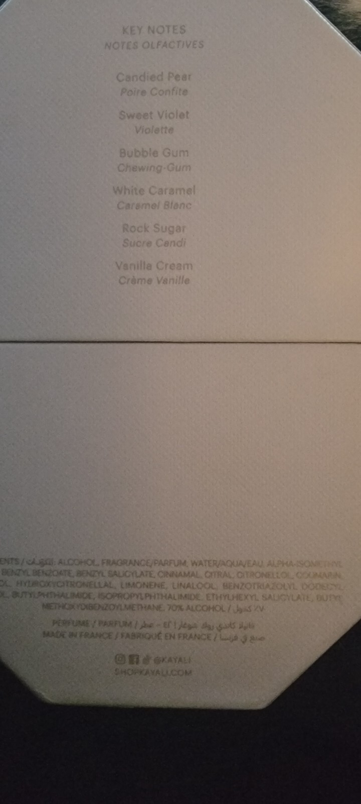 perfumes for women full size 3.4 FL.OZ Kay Ali Vanilla Candy Brand New