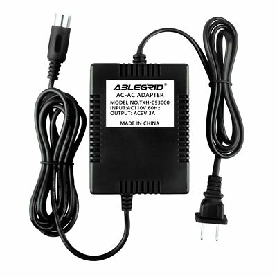 9V 4-PIN DIN AC-AC Adapter Charger for Korg Electribe MX EMX-1 Power Supply Cord