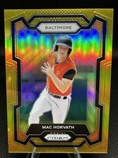Mac Horvath 2024 Panini Prizm Gold Prizm /10 - Baltimore Orioles #92