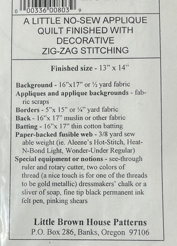 YOU PICK SEWING & QUILTING PATTERNS, Pre-owned, $4.99-$9.99, UP TO 10% OFF!! - Picture 87 of 174