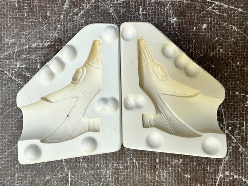 VINTAGE NOWELL'S CERAMIC MOLD #NM-2706 VICTORIAN SHOE - Picture 3 of 11