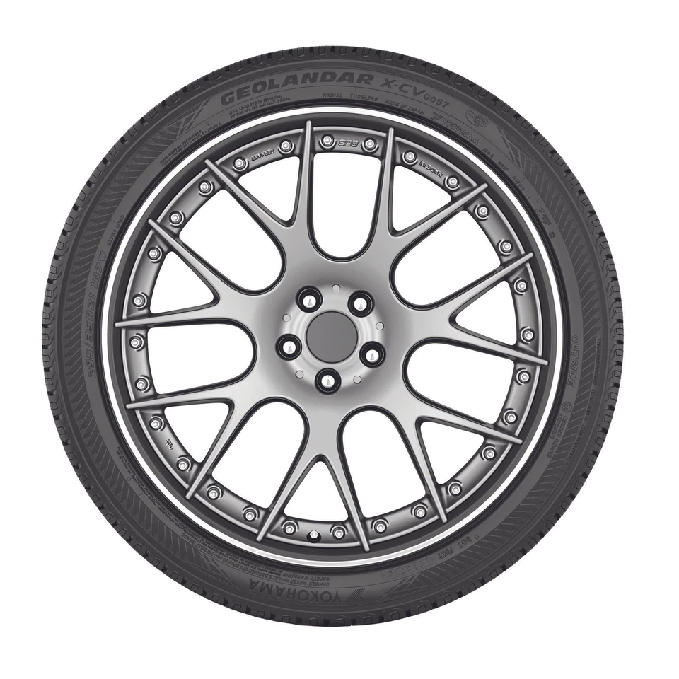 1 New Yokohama Geolandar X-cv G057  - 265/50r20 Tires 2655020 265 50 20 - Image 3 of 4