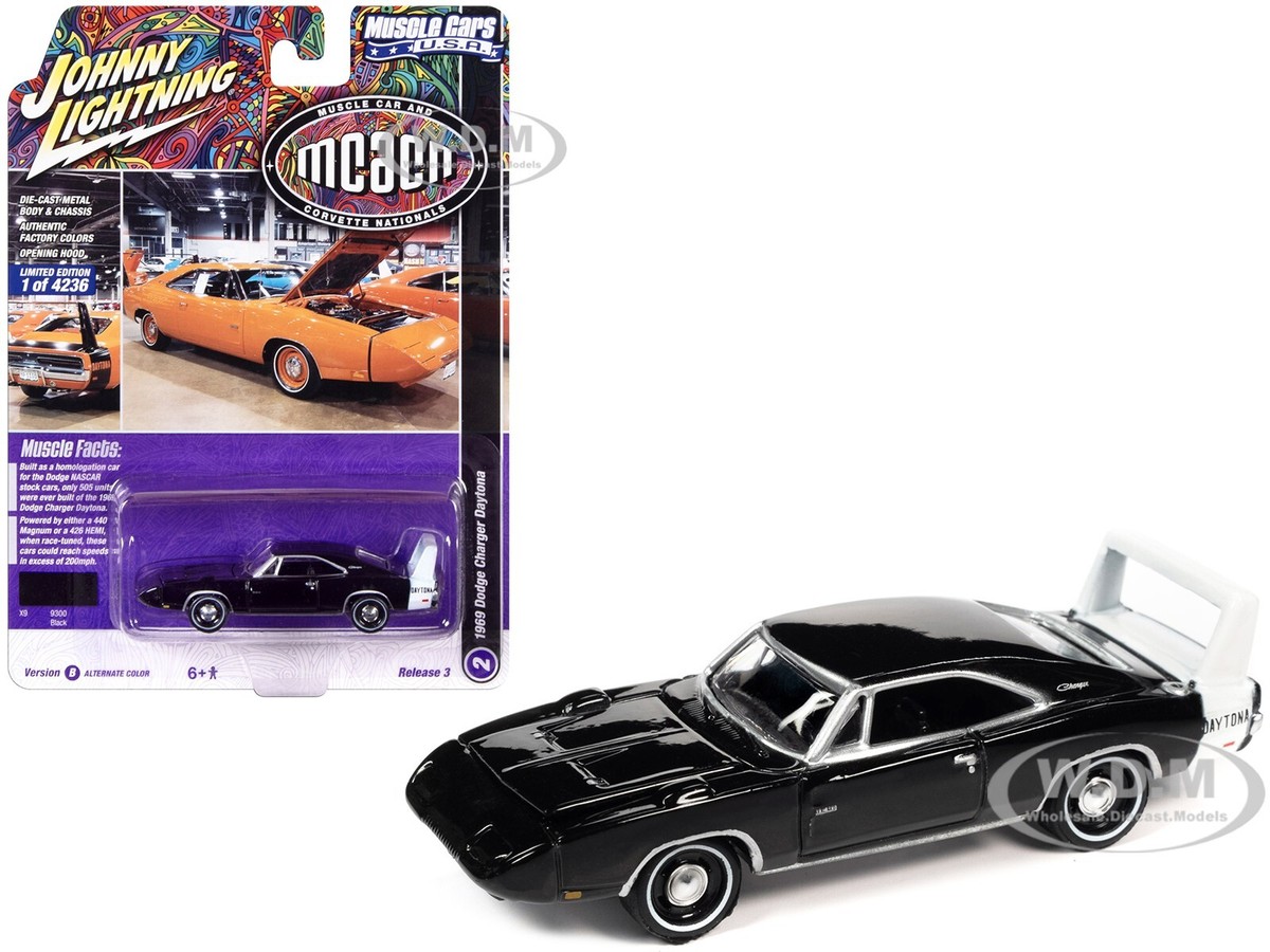 1969 DODGE CHARGER DAYTONA BLACK 
