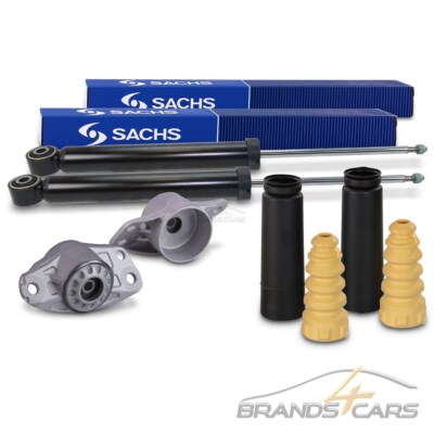 SACHS 2x STOßDÄMPFER +DOMLAGER +SERVICE-KIT HINTEN FÜR SKODA SUPERB VW PASSAT
