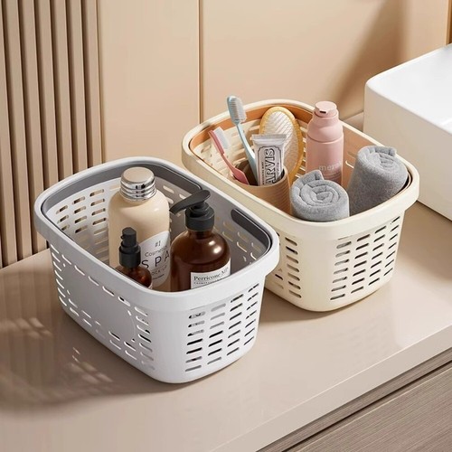 Portable Bathroom Laundry Basket Large Capacity Dirty Clothes Storage