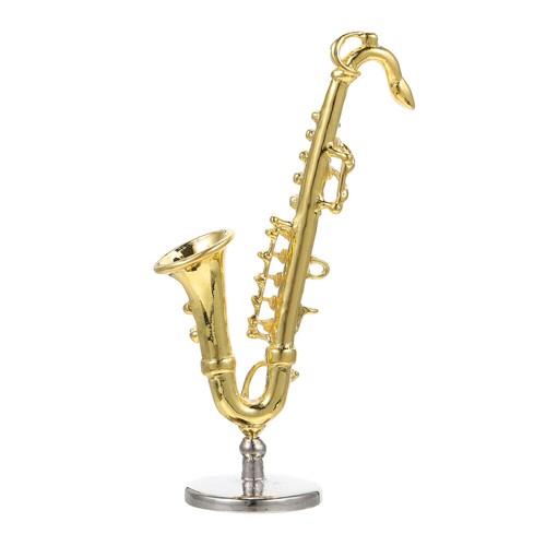 Kids Musical Instruments Miniature Saxophone Model Art Replica Child eBay