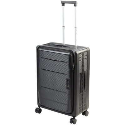 Xcase Faltbarer 4-Rollen-Hartschalen-Koffer, TSA-Schloss,  24'' / 61 cm, 70 l