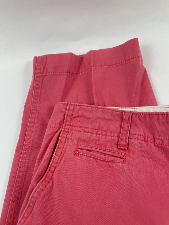 Merona Jeans Women's Size 38x30 Pink Straight Leg Tailored Fit High Rise pockets Foto 3 de 4