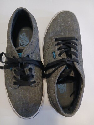 Vans Lace Up Atwood Sneakers mens Size 7 Gray