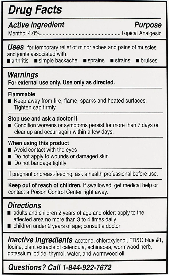 Líquido para aliviar el dolor Jr Plus - Nueva fórmula extra fuerte - Paquete de 3 fl oz Foto 3 de 3