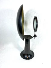 ORIGINAL VINTAGE MEDICAL PARABOLIC MAGNIFYING LAMP CANDLE LIGHT MEDICINE DOCTOR