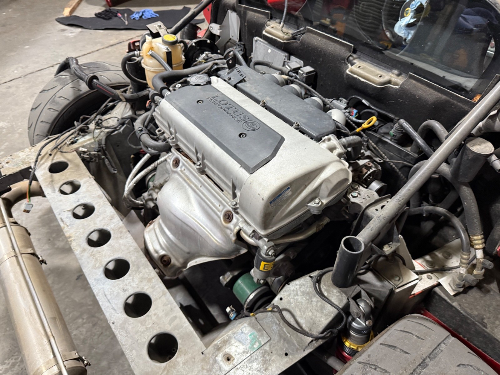 2005 Lotus Elise S2 Engine & Transmission complet with wire harness and computer