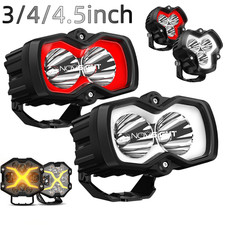 Novsight 344.5 Led Pod Work Lights Spotflood Beam Jeep Truck Off Road Lamp