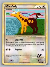 Girafarig 64/123 Common HeartGold & SoulSilver Pokemon Lightly Played on eBay