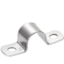 Clip per tubo zincato M8-M200 tubo idraulico sella cinghia a U morsetti a gola