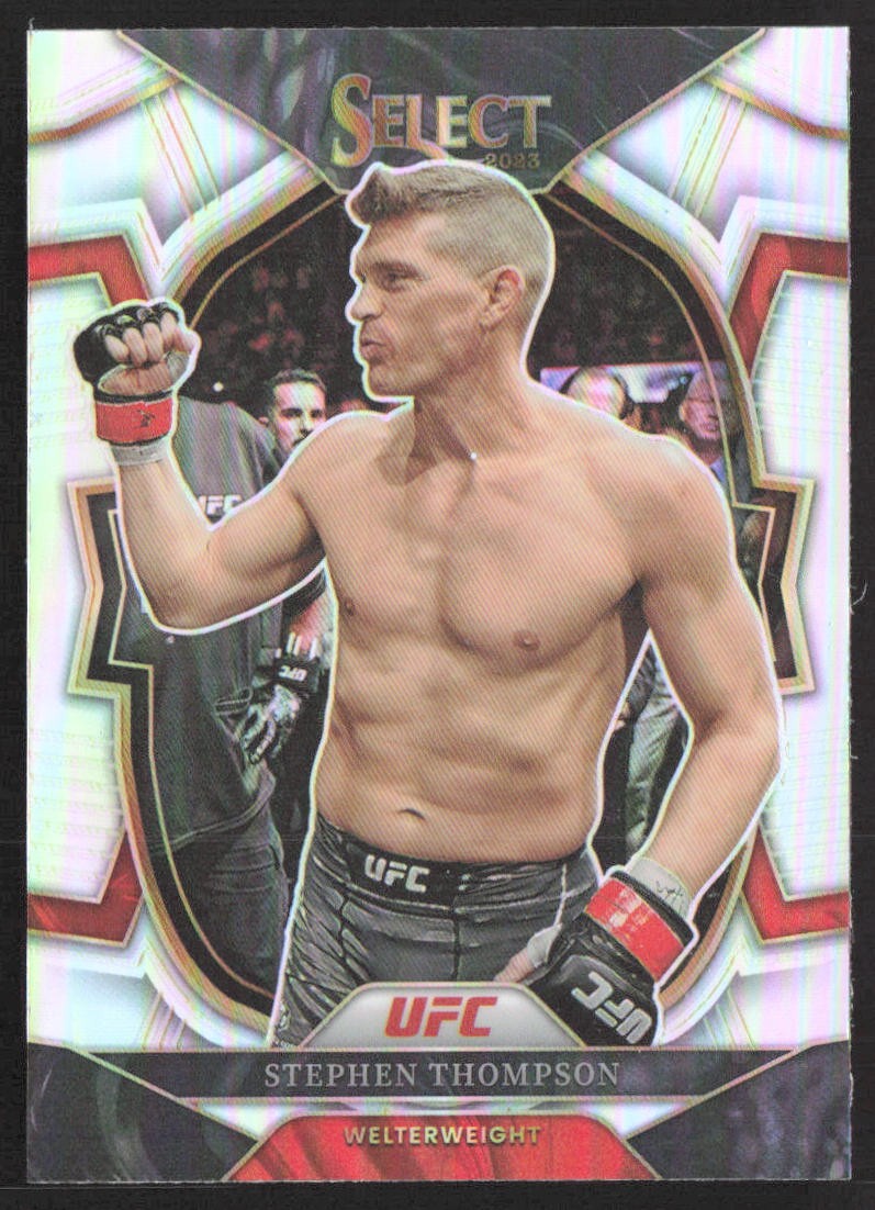 Stephen Thompson 2023 Panini Select UFC Silver Prizm #33