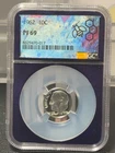 New Listing1962 Rosevelt Dime NGC PF69