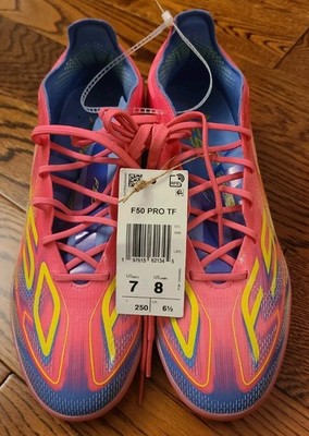 Adidas F50 Pro TF Soccer Football Cleats Shoes JH6416 Men's 7 / Women's 8 NWT