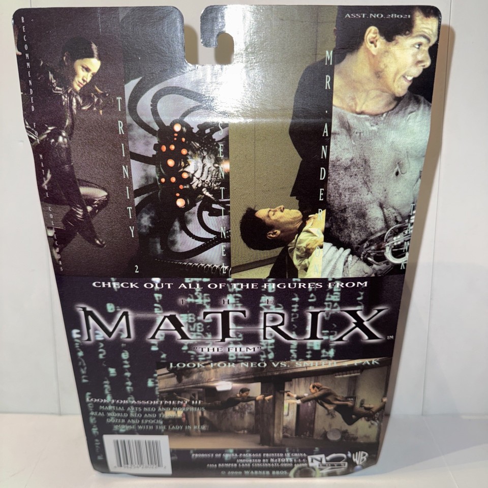 New VTG 2000 N2 Toys The Matrix Film Trinity Flying Kick Action Figure ...