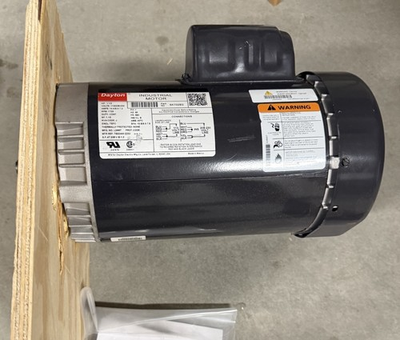 #ad Dayton 6K702 BG Industrial Motor 1 1 2 HP 1725 RPM 115 208 230V AC 1 Phase $399.99