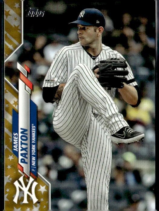 2020 Topps #68 James Paxton Gold Star