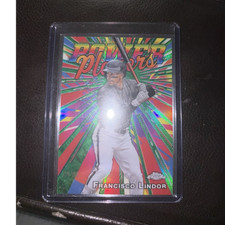 2025 TOPPS CHROME POWER PLAYERS PP9 FRANCISCO LINDOR GREEN REFRACTOR